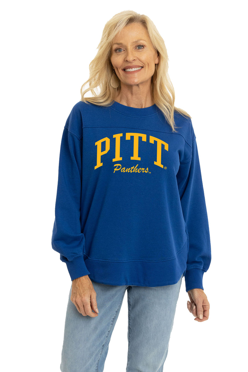 Ladies Vintage Univ. Pittsburgh Panthers Stadium Athletics sale sweatshirt sz XL