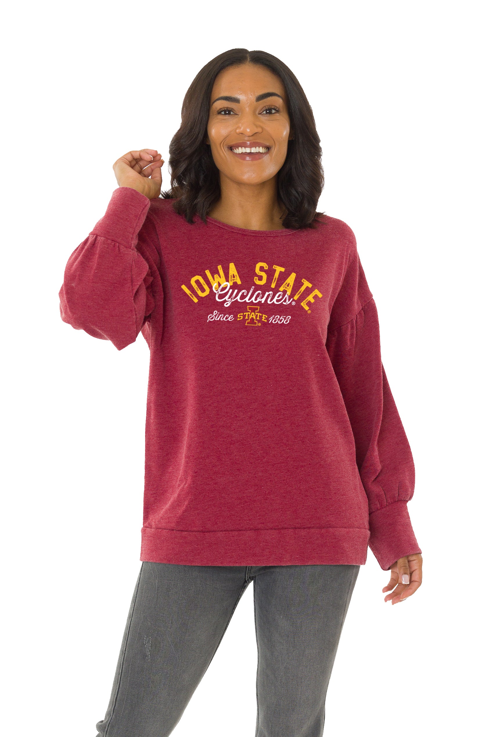 Flying Colors Apparel Iowa State Cyclones Brooklyn Pullover M